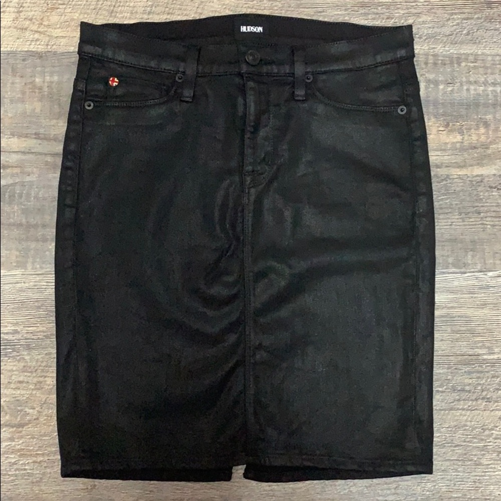 Hudson black skirt